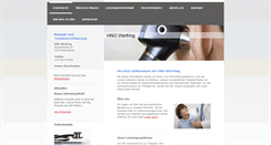 Desktop Screenshot of hno-werfring.com